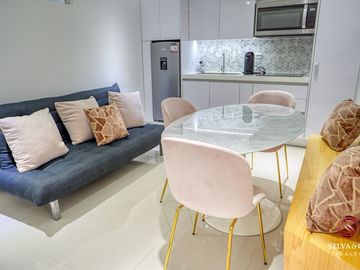 Departamento, amenidades con vista al mar, alberca, jacuzzi, gimnasio