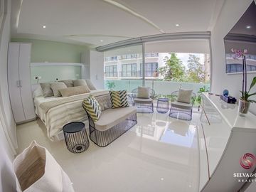 Departamento, amenidades con vista al mar, alberca, jacuzzi, gimnasio