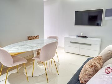 Departamento, amenidades con vista al mar, alberca, jacuzzi, gimnasio