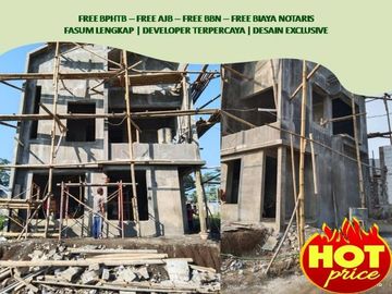 Jual Rumah Malang 3 KT 2 Lantai Tipe 75/116 View Bukit Katu Fasum Lengkap