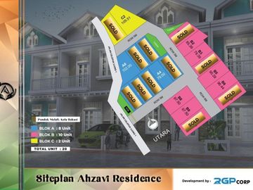 Tanah murah di pondok gede Ahzavi Residence