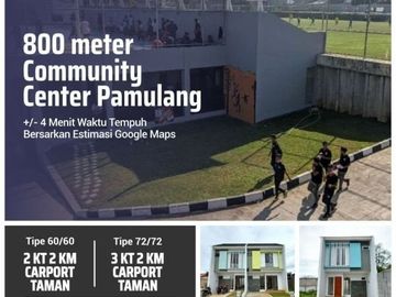 Perumahan Cluster Syariah Pamulang | CLUSTER PINANG PAMULANG