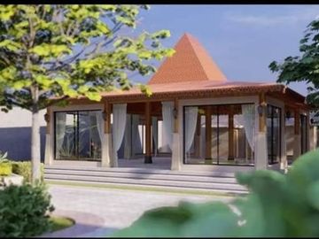 PROMO RAMADHAN VILLA KONSEP JOGLO FASILITAS MEWAH DI BOROBUDUR FREE FURNITURE