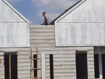 Rumah minimalis murah mulai 400 jutaan strategis pinggir jalan di Pasir putih Depok