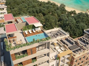 Serenata, Departamentos en Playa del Carmen en la Playa de Super LUJO !