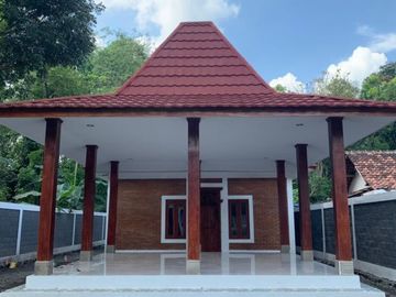 RUMAH JOGLO KAYU DIJUAL MURAH FURNISHED 1,5 M DI PRAMBANAN