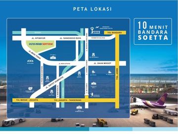 Duta Indah Sentoha, Jalan Utama Lebar dan Luas di Tangerang