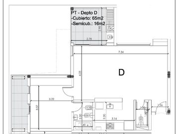 Departamento en venta en Tigre Residencial