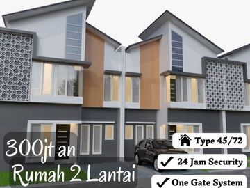 2 Lantai Tipe 45/77 Rumah Pakisaji Free Biaya Dekat Kampus