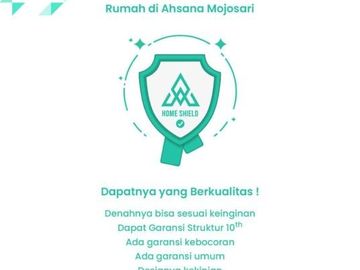 Rumah Smarthome Cicilan Flat Tanpa Denda Garansi 10 th Mojokerto