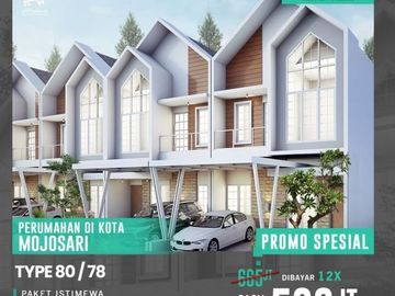 Rumah Smarthome Cicilan Flat Tanpa Denda Garansi 10 th Mojokerto