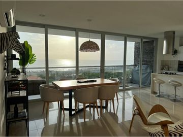 VENTA DE APARTAMENTO CON VISTA AL MAR, SABANILLA  PUERTO COLOMBIA