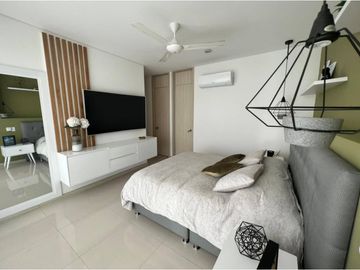 VENTA DE APARTAMENTO CON VISTA AL MAR, SABANILLA  PUERTO COLOMBIA