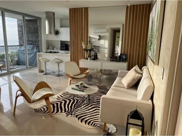 VENTA DE APARTAMENTO CON VISTA AL MAR, SABANILLA  PUERTO COLOMBIA