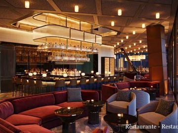 Condominio con acabados de lujo, helipuerto, bar y restaurante, spa, gimnasio, s