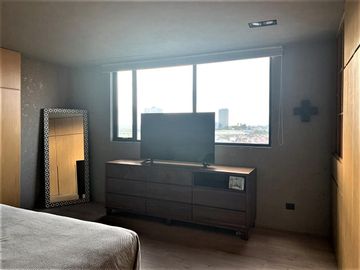 PRECIOSO DEPARTAMENTO DE LUJO, ESTILO NEW YORK ZONA ATLIXCAYOTL, PET FRIENDLY