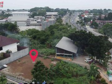 Dijual Lahan Commercial Cijujung Sukaraja Bogor - Rp 8 Jt/m2 | Lt : 450 m2