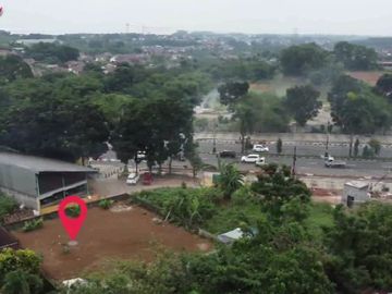 Dijual Lahan Commercial Cijujung Sukaraja Bogor - Rp 8 Jt/m2 | Lt : 450 m2
