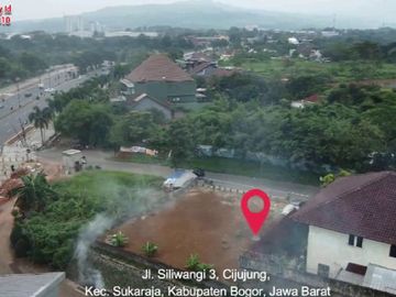 Dijual Lahan Commercial Cijujung Sukaraja Bogor - Rp 8 Jt/m2 | Lt : 450 m2