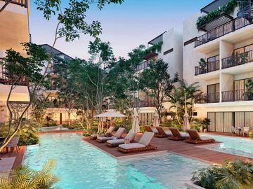 Departamento en venta Costa Caribe, Aldea Zamá Tulum
