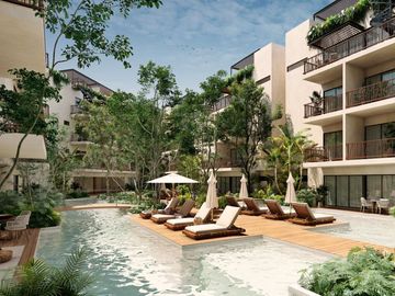 Departamento en venta Costa Caribe, Aldea Zamá Tulum