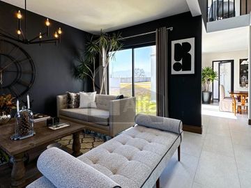 Residencia con área jardinada de más de 120m² en Metepec
