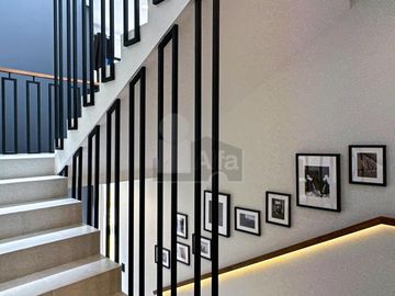 Residencia con área jardinada de más de 120m² en Metepec