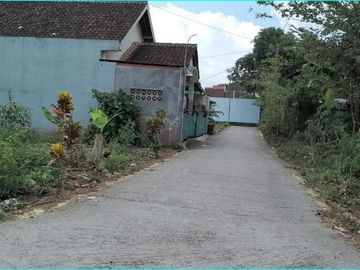 Jual Rumah Siap Bangun Tipe 45 ; Utara Jalan Solo