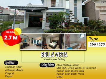 DI JUAL CEPAT RUMAH SECOND FULL INTERIOR D I KOMP PEMDA