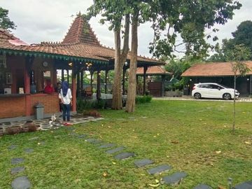 Rumah Joglo Etnik Jawa Mewah Kolam Renang di Turi Sleman