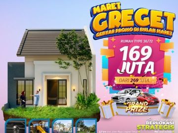 ON MARET SALE! DIAMOND CITY JUANDA 2, Rumah Murah di Damarsi Yuk Booking Sekarang!