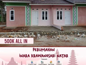 Rumah subsidi angsuran Free di Natar