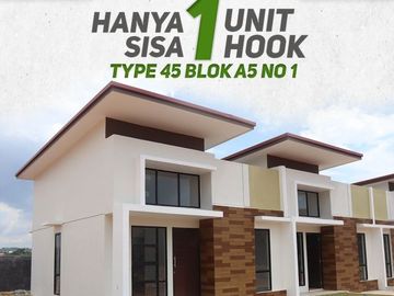 DIJUAL CEPAT, 1 UNIT HOOK RUMAH TEMBESI BATAM