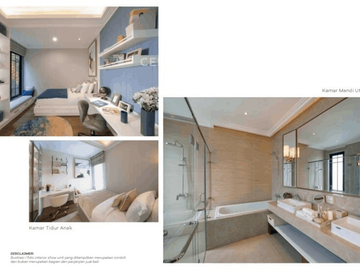 Cluster Jasmia SCG Rumah Deluxe 2 Lantai Elegan