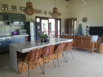Villa for sale with rice field view near Kedungu Beach Bali