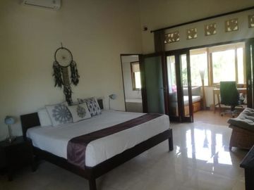 Villa for sale with rice field view near Kedungu Beach Bali