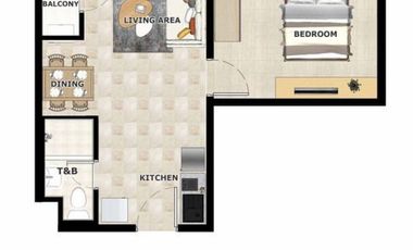 Studio For Sale in Lapu-Lapu near Airport - Plumera Mactan
