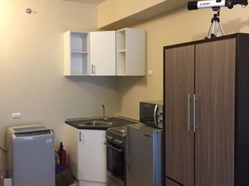 Fully Furnished 17th Floor Studio Unit @ Centrio