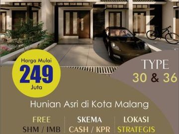 Rumah Murah Kota Malang Harga Mulai 200 Jutaan