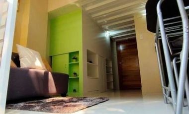 Only 15% down payment to move-in, for sale condo unit loft type fully furnished, READY FOR OCCUPANCY around MANILA.