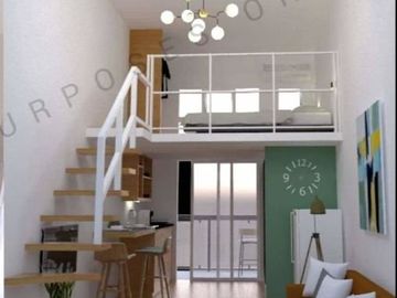 Only 15% down payment to move-in, for sale condo unit loft type fully furnished, READY FOR OCCUPANCY around MANILA.