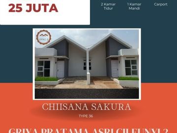 Rumah baru harga menarik dpnya ringan lok strategis