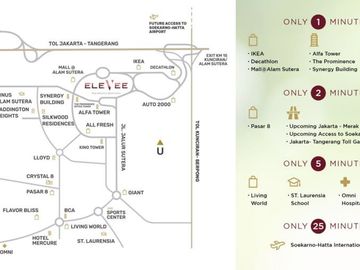 Apartemen Strategis dan Nyaman, Elevee di Alam Sutera