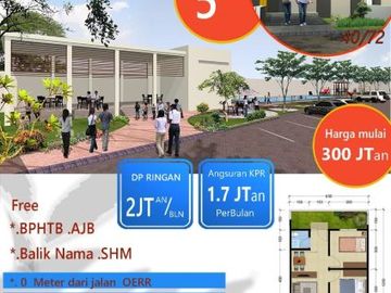 Rumah baru cuma 350juta