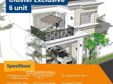MeldaKus Cluster Minimalis 2 lt di Rangkapan Jaya Depok