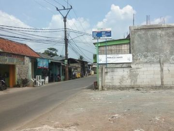 Dekat Tugu Macan Citayam Bogor, Kavling Toko, Kontur Datar, Jalan 5 M