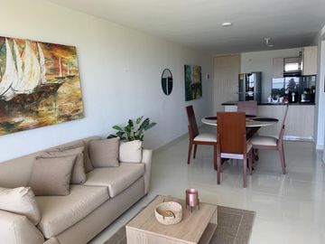 apartamento en arriendo/venta en playa mendoza. Cod V89015