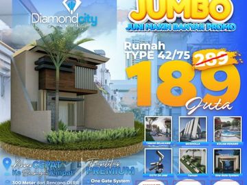 TERMUDAH PROSESNYA, No. 08213993----, Rumah Minimalis Di Kalanganyar Sidoarjo, Diamond City Juanda 1