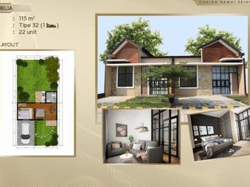 Cluster Pesan Bangun Dijual Kudus Type 32/115 Modern Desain