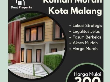 Rumah Villa industrial 2 lantai 350 juta di Kota Batu